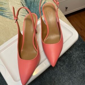 Nordstrom rack Elegant Pink Slingback Heels